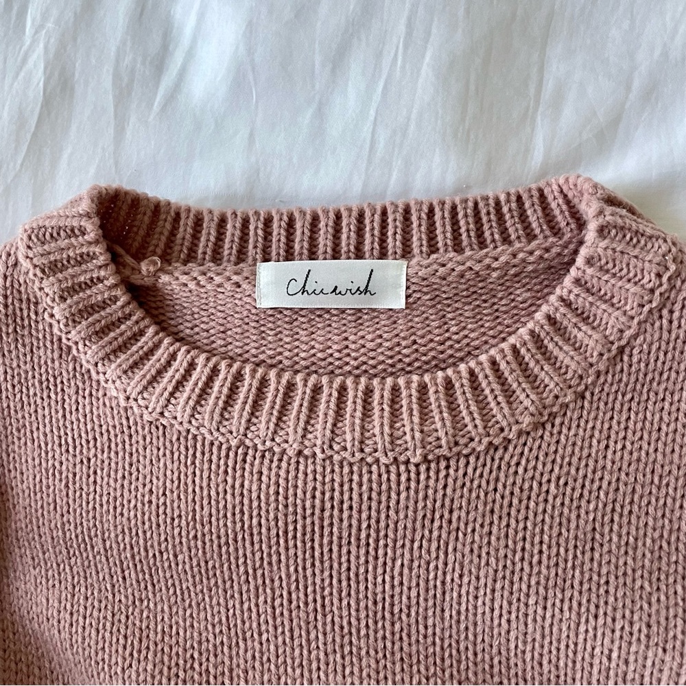 Chicwish Pom Pom Sweater - Picture 3 of 5